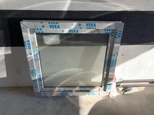 Kunststofffenster 1-flüglig DKL außen weiß innen aluminium 1000x970mm 