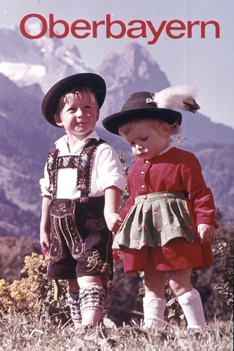 Kleinbild dia kindertracht - kleinbild-dia, ·
