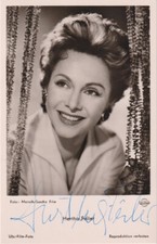 HERTHA FEILER Original Autogramm signierte UFA Postkarte 50er Jahre