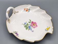 Meissen Porzellan Blattschale