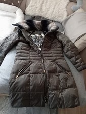 Damen?️ Daunenjacke Gr.38? im schimmerndem dunkel Grün 