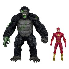 GW4496 DC Multiverse Actionfiguren 2er-Pack Flash vs. Titano 18 cm Neu & OVP