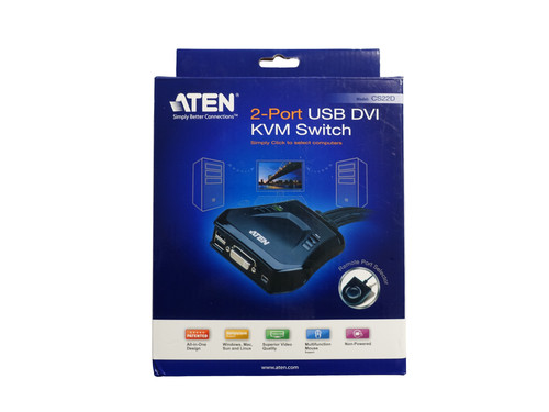 Aten cs22d port - aten, kvm
