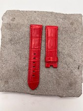 #891 ORIGINAL NEU OFFICINE PANERAI 22mm LEDER ARMBAND ALLIGATOR ROT BAND