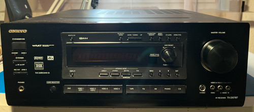 Onkyo ds787 receiver - tx-ds787, –
