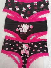 3x HELLO KITTY SLIPS Adult Gr L 