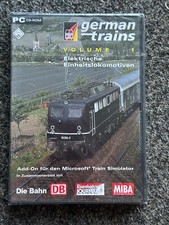 PC Spiel German Trains Volume 1 Addon für MS Train Simulator  NEU in Folie OVP