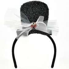 Mini Zylinder Haarreif Gothic
