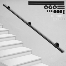 100 - 300cm Handlauf Treppengeländer Geländer Wandhandlauf Wasserrohr Handlauf