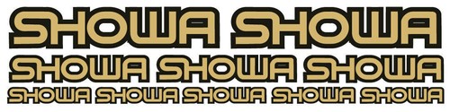 Showa aufkleber kit set - showa,