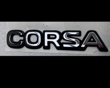 Nos: Opel Corsa B (GSI) Heckemblem Emblem Schriftzug GM 90481427