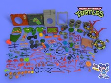 ⭐Große Teenage Mutant Hero Turtles Zubehör Sammlung von Playmates 80er/90er⭐