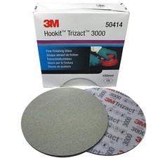 3er Sparpack 3M Ø150mm Hookit Trizact Feinschleifscheibe 3000 schleifen polieren