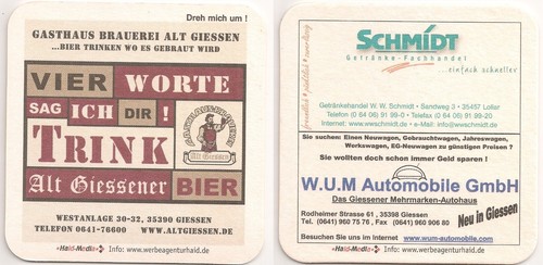 Gasthaus brauerei alt giessen - gasthaus,