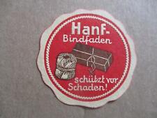 (8617) Reklamemarke - Hanf Bindfaden
