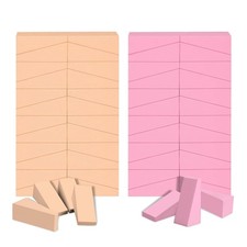 48x Make up Schwämme Kosmetik Schwämmchen für Foundation Puder Creme latexfrei