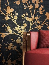 NEWROOM Vliestapete Schwarz