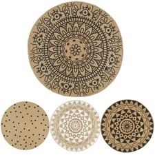 Vintage Teppich Jute