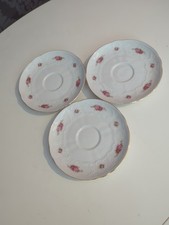 Seltmann Weiden Unterteller -  Rose3 Stück