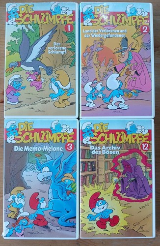 Die schlümpfe vhs 1988 - schlÜmpfe,