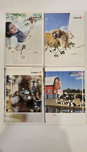 Schleich orig kataloge hefte - schleich,
