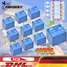 10x Miniatur Print Relais 12V