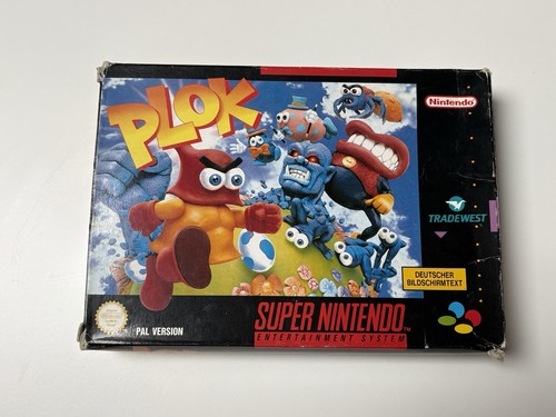Plok super nintendo snes - plok,