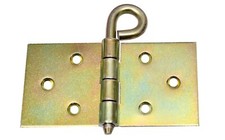 10 Kulissenscharniere 50 x 100 x2,0 Tischbänder Breit Tischband lose Stift Gelb.