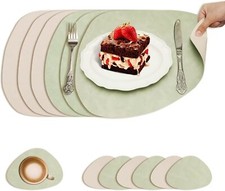 Tischsets Abwaschbar 6er Set