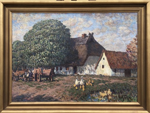 Impressionist rostocker maler - rostocker,