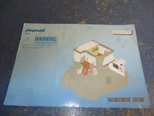 Bauanleitung Aufbauplan Anleitung Bauplan z Playmobil 4875 Agenten Hauptquartier