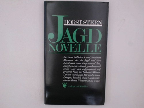 Jagdnovelle horst stern - jagdnovelle,