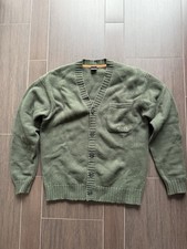 HUGO BOSS Orange Cardigan Strickjacke grün Gr. L