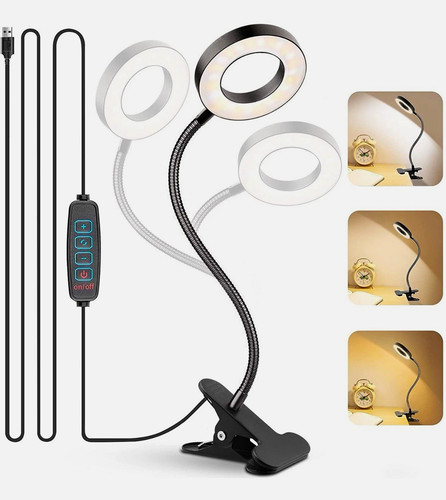 Led ring klemm - led, klemm-tischleuchte