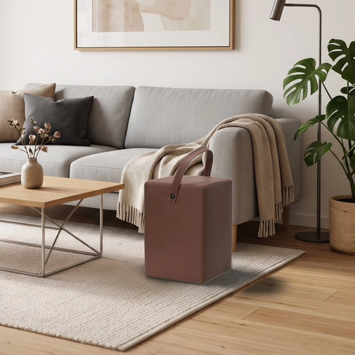 Hocker linus nuss aus echtem - linus,