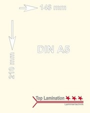 100 Blatt elfenbein 170 g/m²