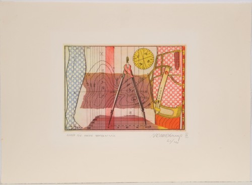 Johannes vennekamp radierung - johannes, vennekamp/