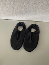 Domyos Turn, Ballett, Bauchtanz, Gymnastik Schläppchen Gr.39 Schwarz getragen