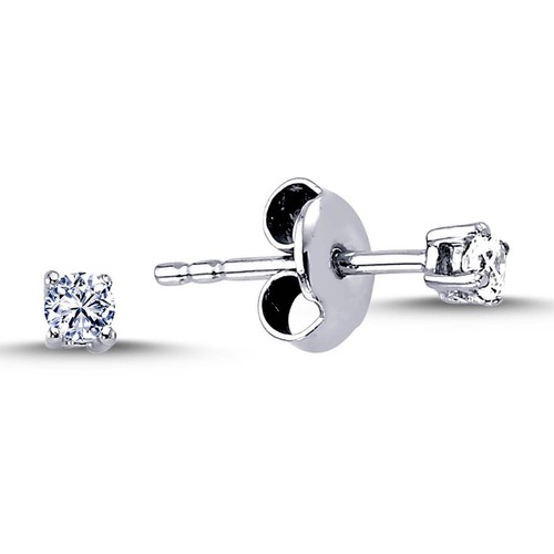 Diamant solitär ohrstecker - diamant,