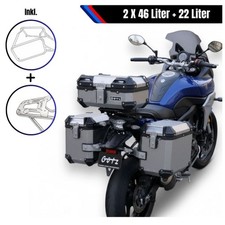 Alukofferset & Träger Silber