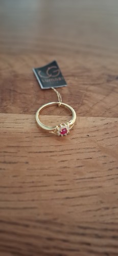 Lumari goldring 585 - 585, steine
