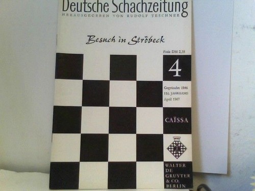Deutsche schachzeitung caissa - schachzeitung,