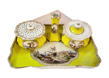 Meissener Porzellan Schreibset