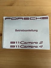 911 Porsche Betriebsanleitung Owners Manual