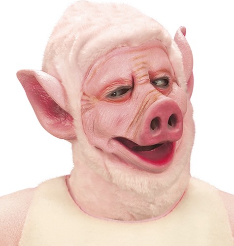 Latex schweine maske - maske, /