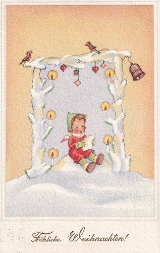 Künstler weihnachten - kÜnstler-ak,
