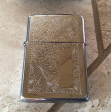 Zippo Thunderbird Feuerzeug mit original Leder Gürteltasche,Made In USA