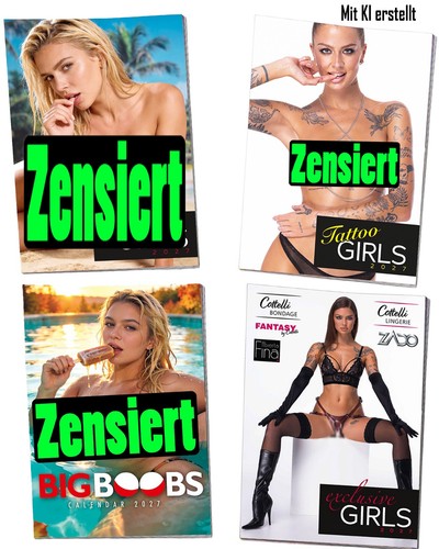 Erotik kalender set - erotik, 4-er