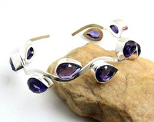 Lila Amethyst Edelstein