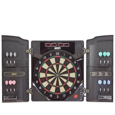 Best Sporting Dartscheibe elektronisch Oxford 2.0 I Dartkabinett Walnuss Design